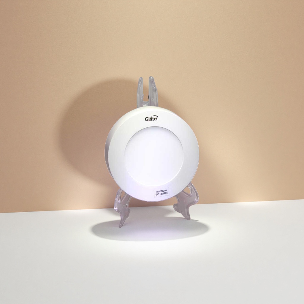 White circular ceiling lamp, simple and modern LED ceiling lamp for bedroom and living room