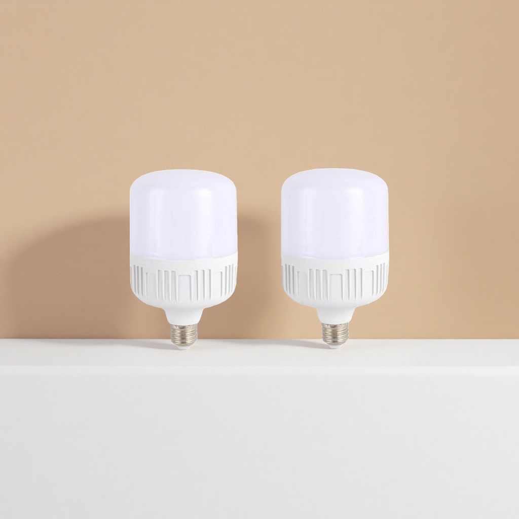 White LED bulb with ceramic heat dissipation, 6500K pure white light, specially designed for household ceiling lamps