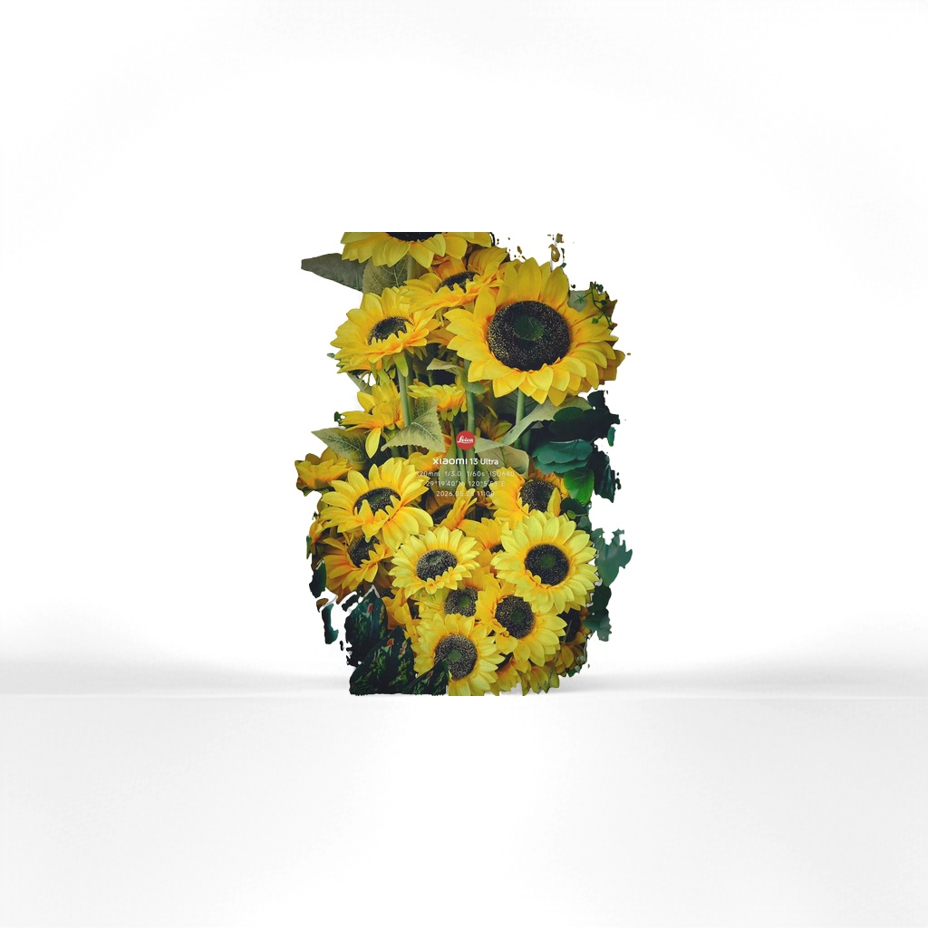 Yellow sunflower bouquets, fresh flowers, birthday gifts, Valentine's Day hand-held bouquets, wedding decorations details Picture