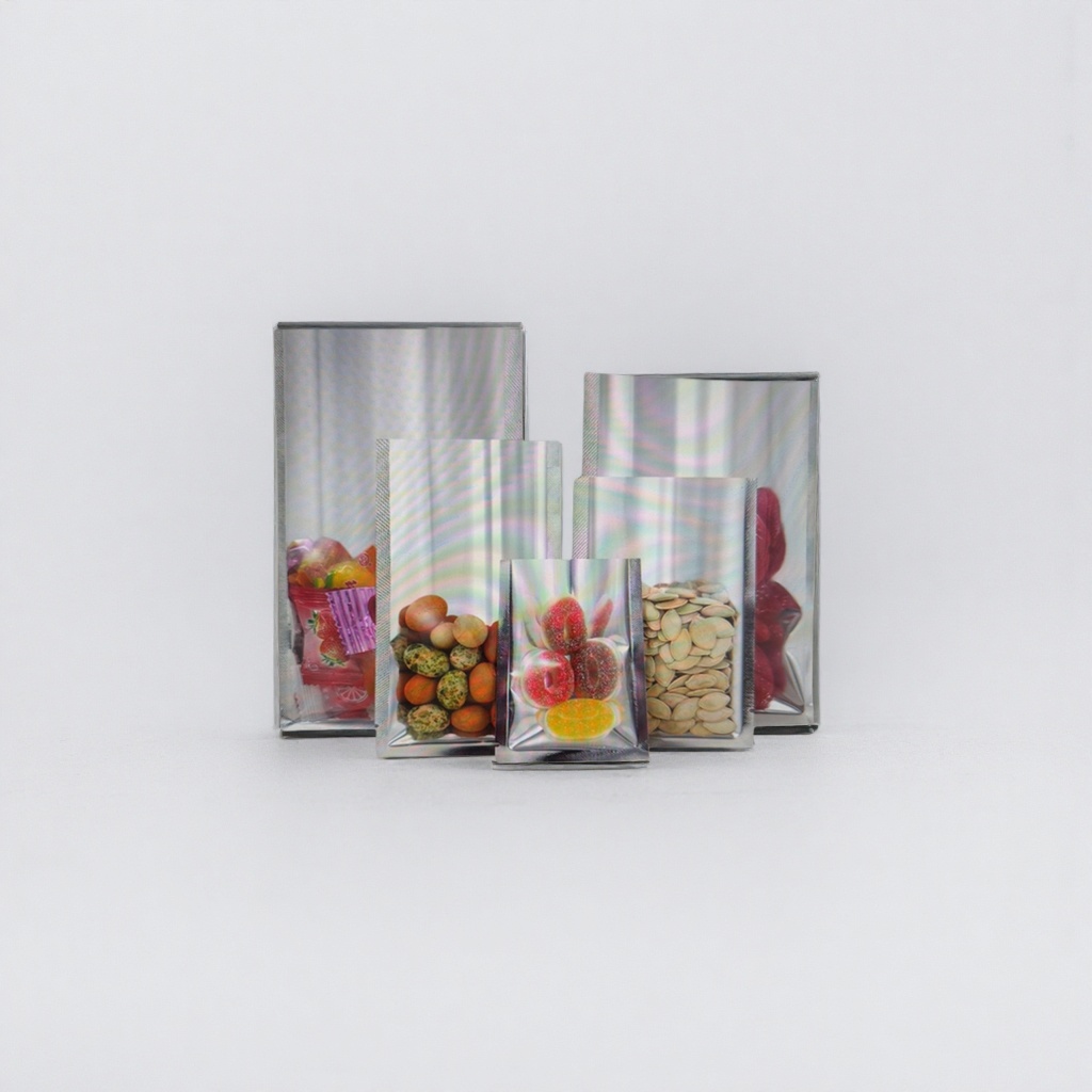 Transparent vacuum packaging bags, thickened moisture-proof sealed and fresh-keeping bags specially designed for snacks