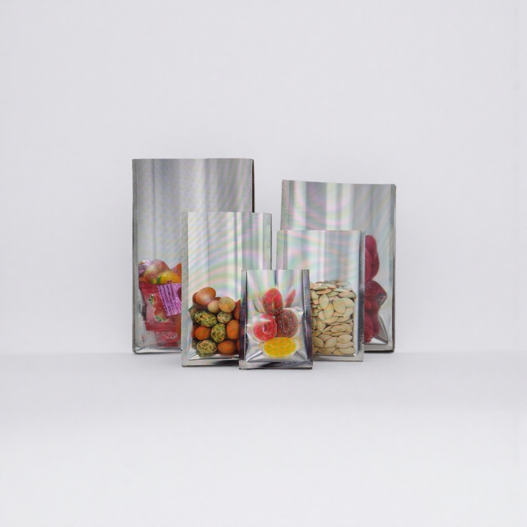 Transparent vacuum packaging bags, thickened moisture-proof sealed and fresh-keeping bags specially designed for snacks details Picture
