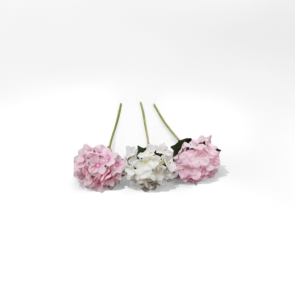 Pink and white hydrangea bouquets, fresh flower delivery, birthday proposal decoration, living room ornaments
