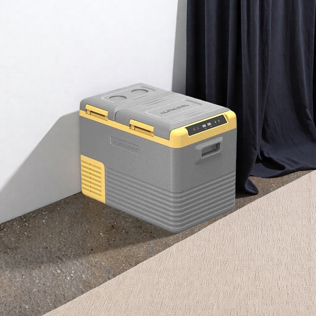Refrigerador del coche refrigeración 12V 24V universal coche CLD35/45/55 congelador refrigerado rápido details Picture