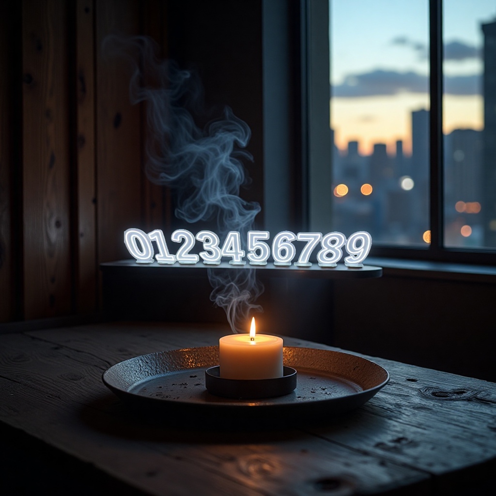 ويمكن إزالة الزخرفة الرقمية للملصقات الرقمية الرقمية التي للضوء 0123456789 من اللصق الذاتي Application Scenario