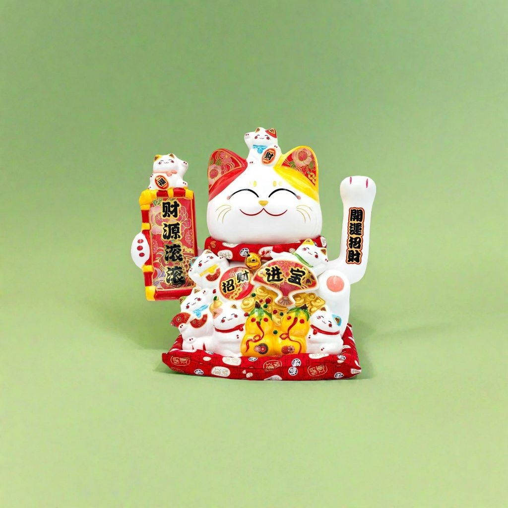 招财猫实物图