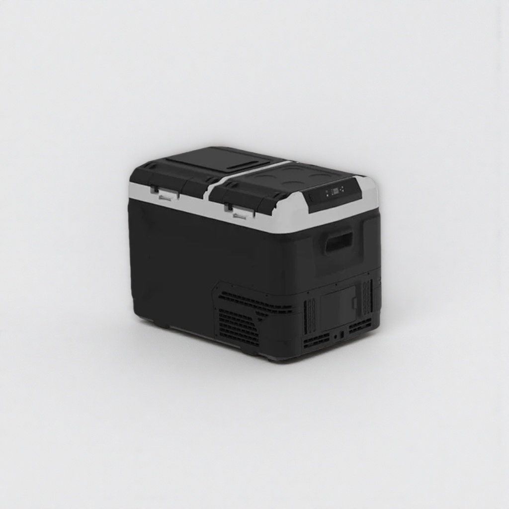 Car refrigerator refrigeration 12V 24V universal car ED40/50/60-A refrigeration quick-freezing freezer Specification image