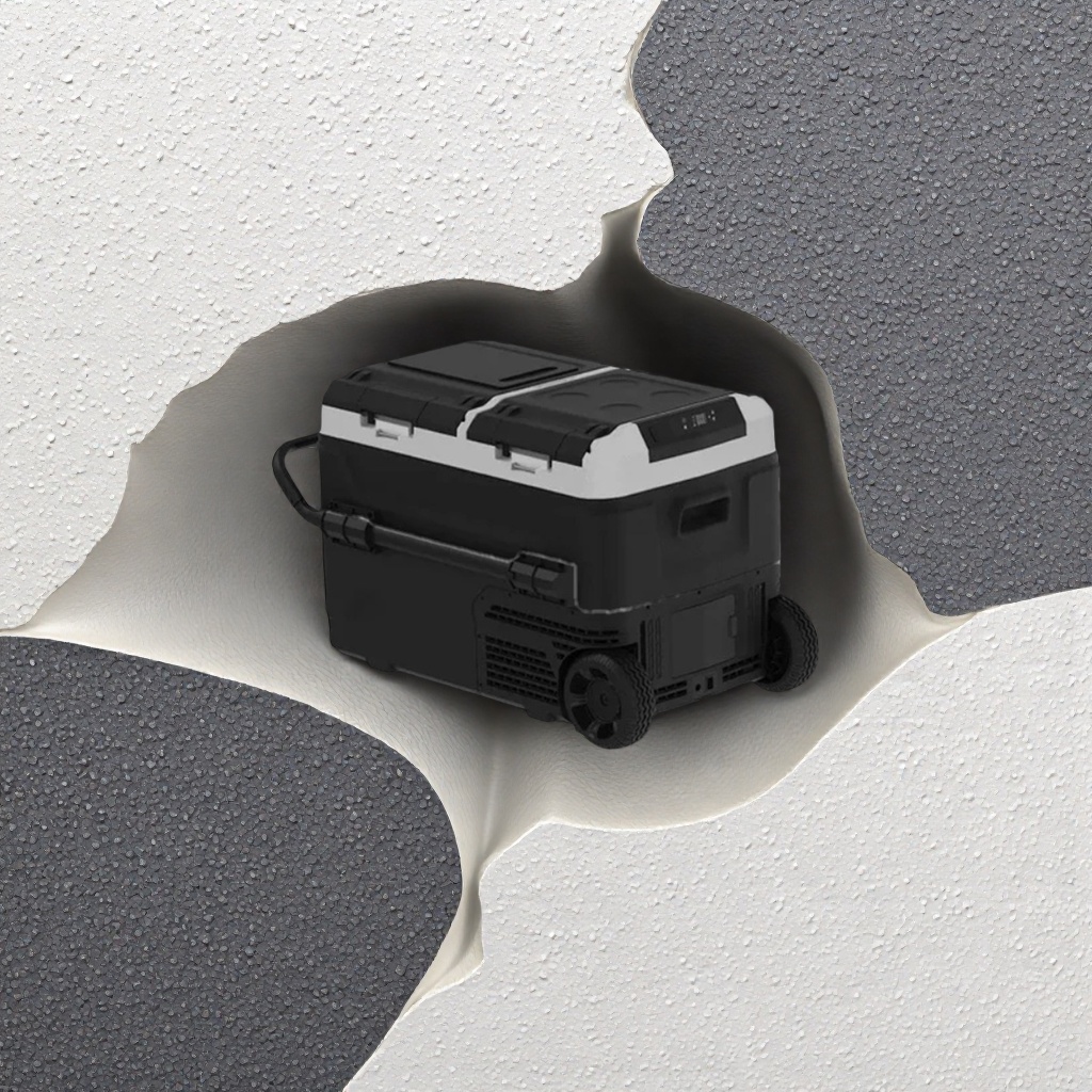 车载冰箱制冷12V 24V通用车用ED40/50/60-C冷藏速冻冰柜