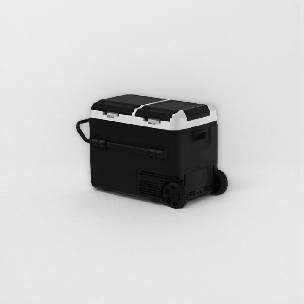 Car refrigerator refrigeration 12V 24V universal car ED40/50/60-C refrigeration quick-freezing freezer Specification image