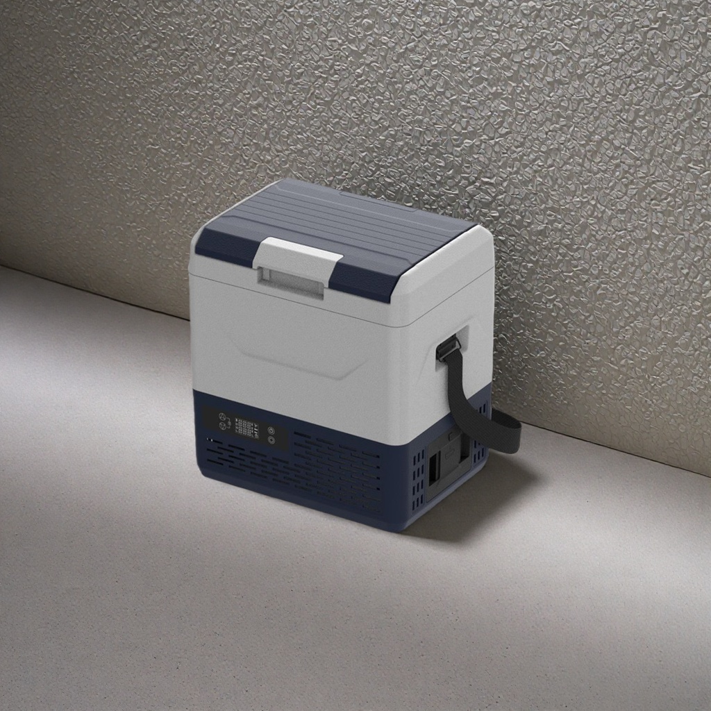 Car refrigerator for 12V and 24V universal EF12L refrigeration and quick-freezing freezer details Picture