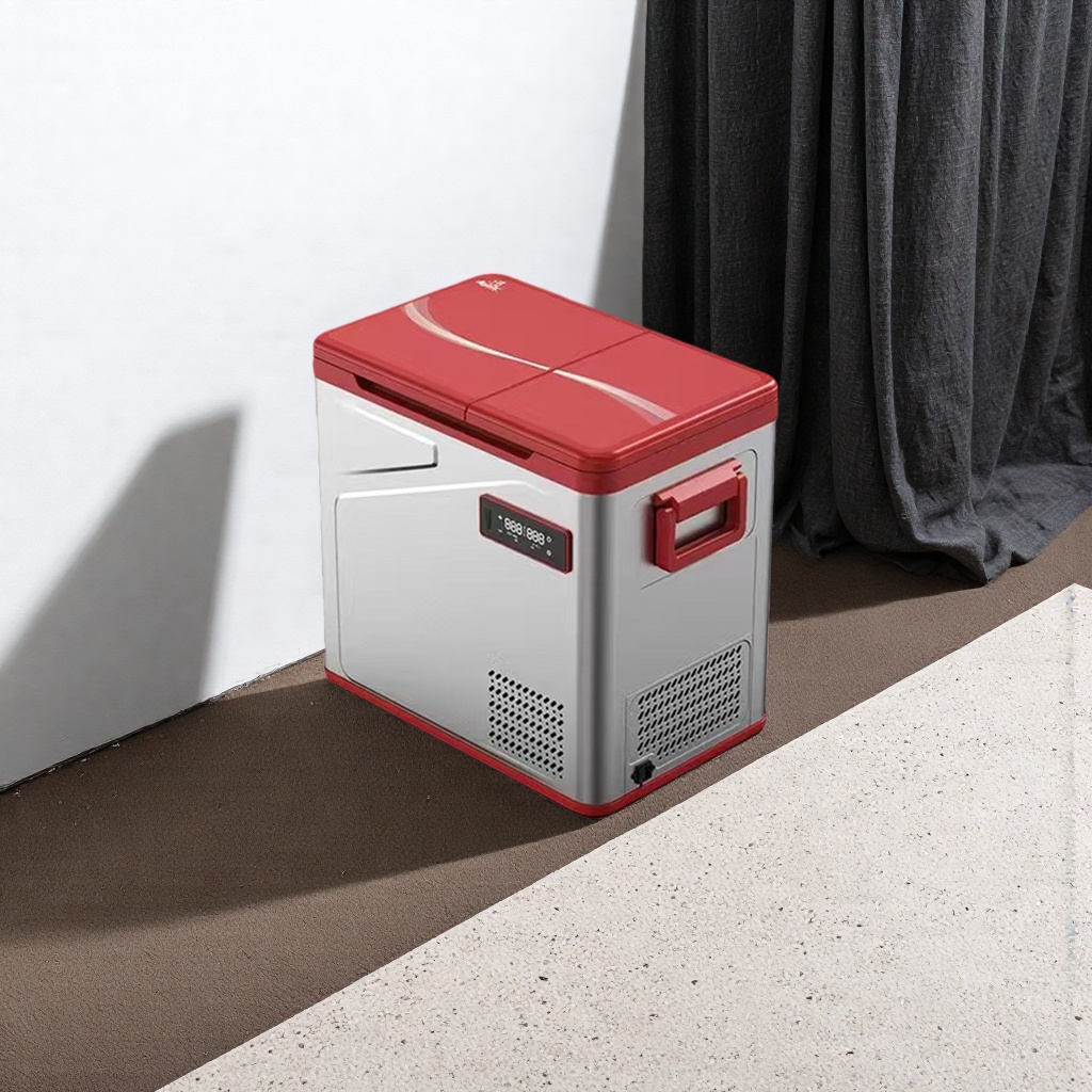 Car refrigerator for 12V and 24V, universal car H39/49/59 refrigeration and quick-freezing freezer details Picture