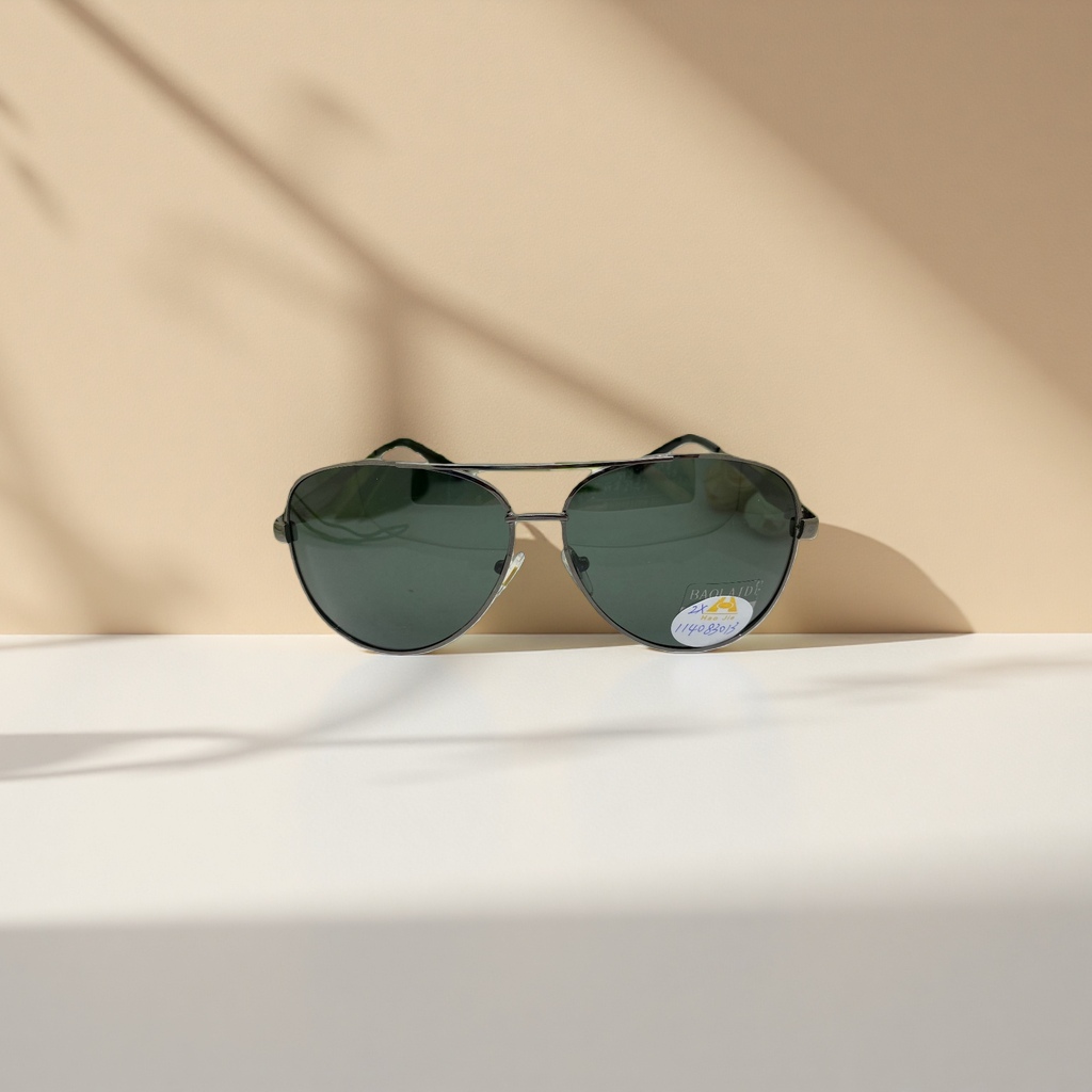 Gafas de sol con montura metálica gris oscuro gafas de sol polarizadas anti-uv Application Scenario