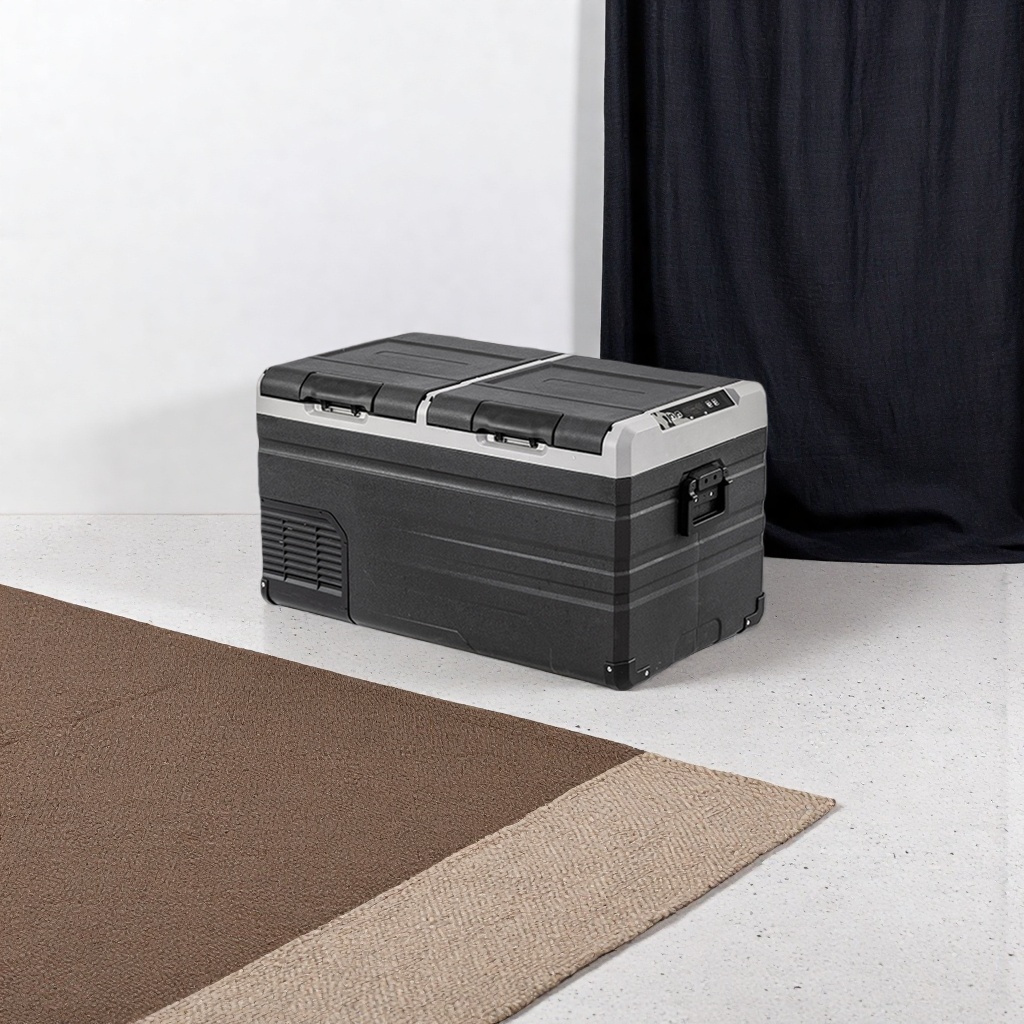 Refrigerador del coche refrigeración 12V 24V refrigerador universal TW75/95 congelador refrigerado de congelación rápida para el coche details Picture