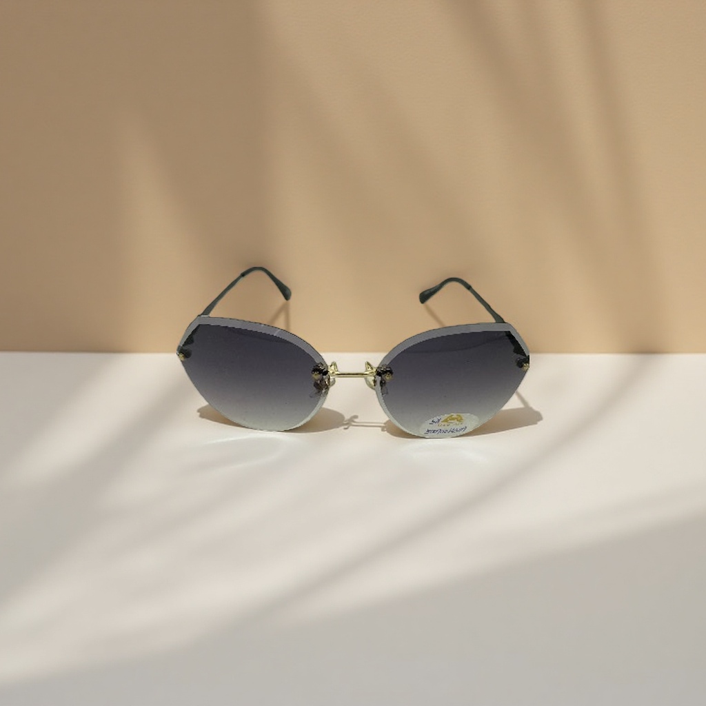 Grey gradient lens sunglasses, fashionable UV-resistant polarized sunglasses Application Scenario