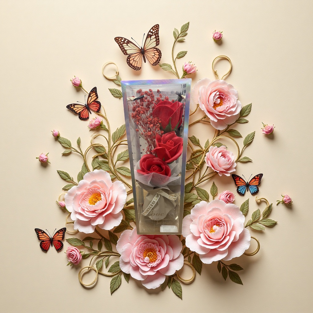 香皂花工艺品创意礼品香皂花花束肥皂花花头单个产品图
