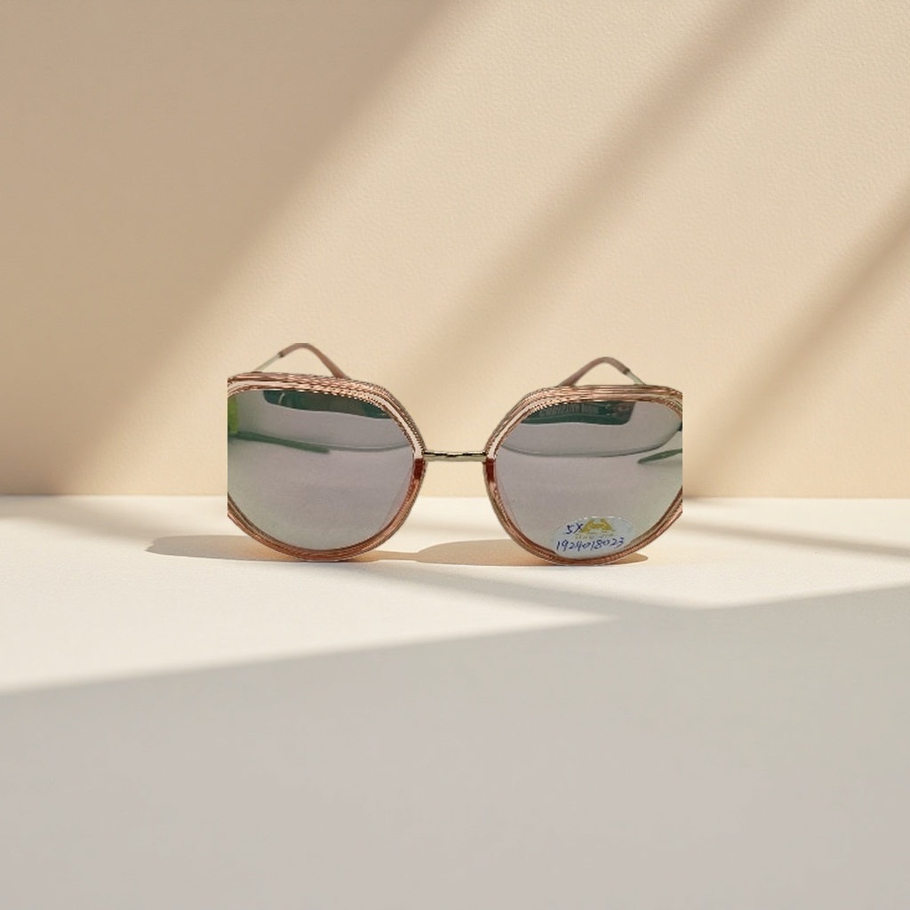 Gafas de sol con montura de oro rosa gafas de sol polarizadas anti-uv Specification image