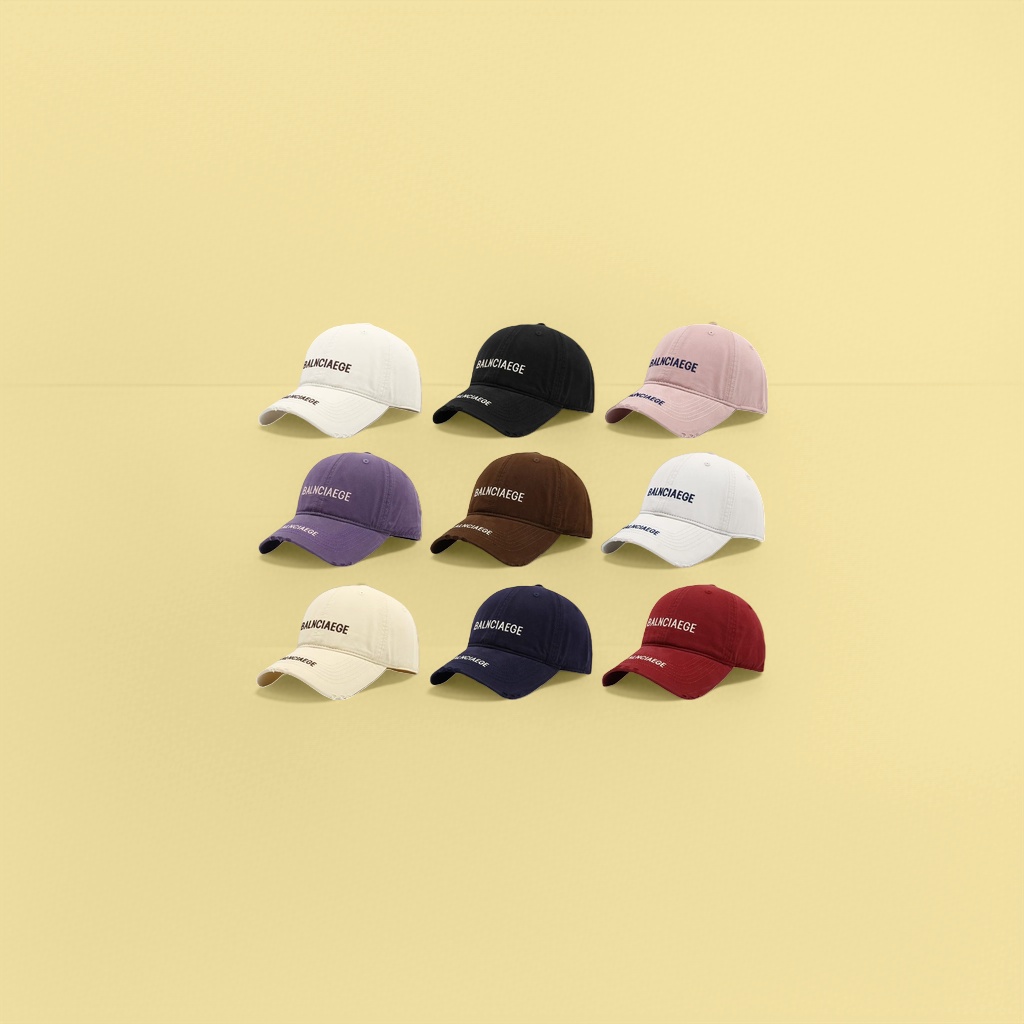 Embroidered baseball cap, cotton breathable, unisex sports and casual sun hat