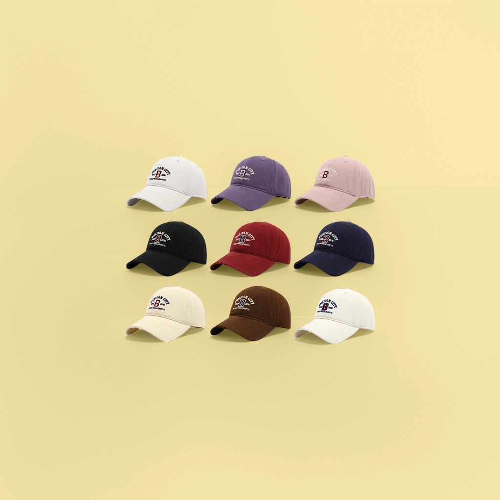 Spring and summer baseball caps are unisex, casual, versatile, cool and fashionable