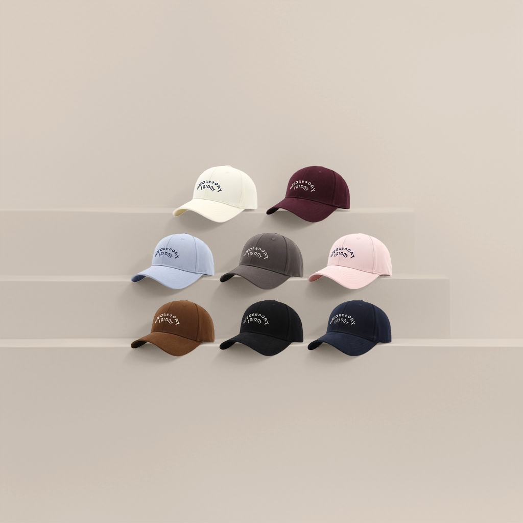 WEDNESDAY FRIDAY embroidered baseball cap for both men and women Specification image