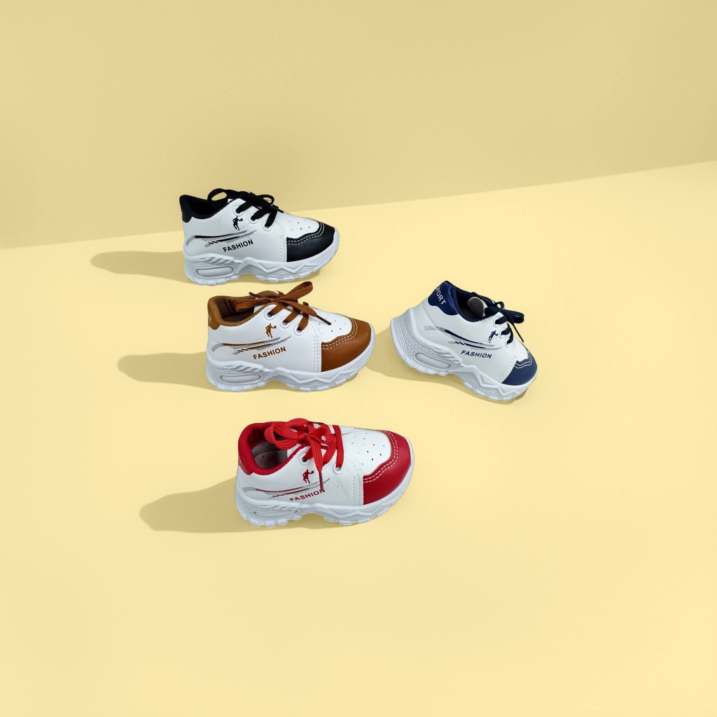 Children's sports shoes for boys, breathable mesh, white Korean-style children's shoes for spring and summer details Picture