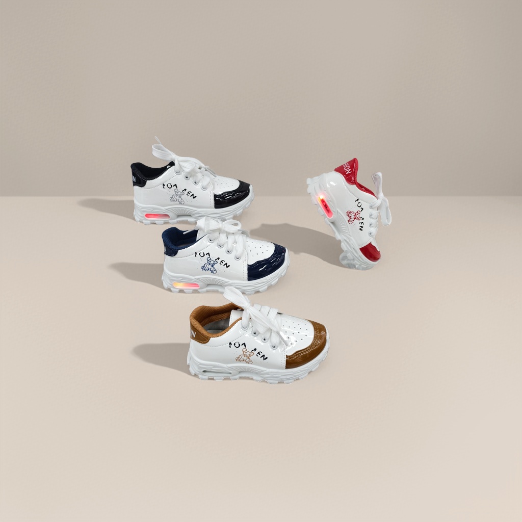Zapatillas para niños niños malla transpirable superior primavera verano korean versión blanco zapatos para niños Specification image