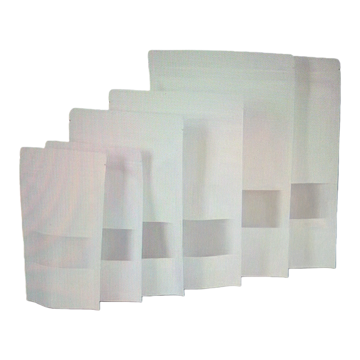 White self-sealing bag with thickened main body, moisture-proof and sealed storage bag, suitable for both home and office use Item Picture