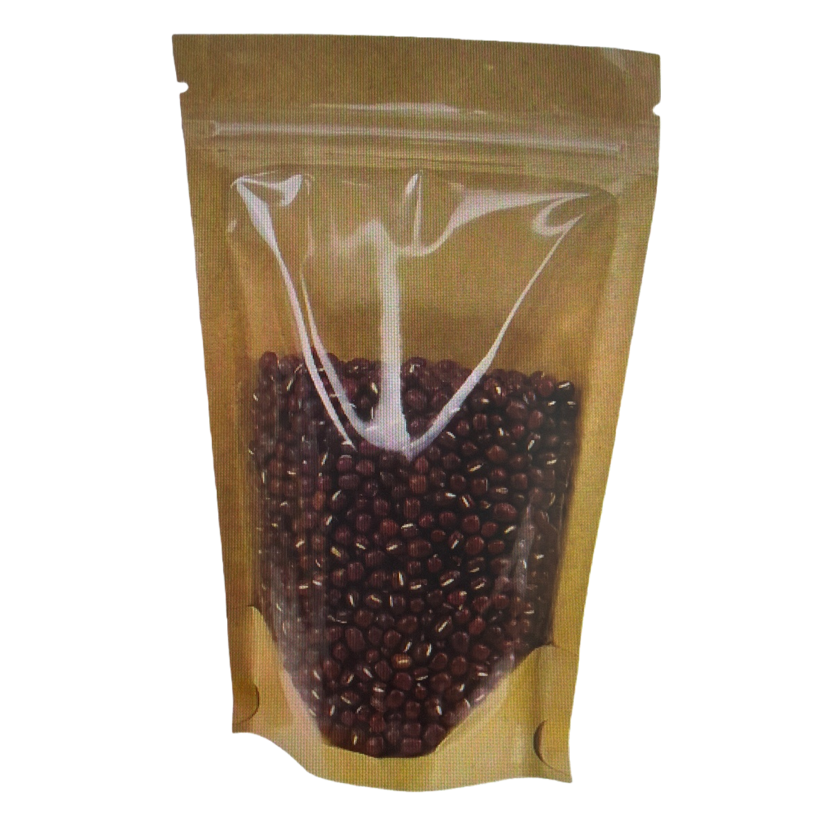 Brown packaging bag contains high-quality red adzuki beans, 500g of ingredients for making porridge and soup Item Picture