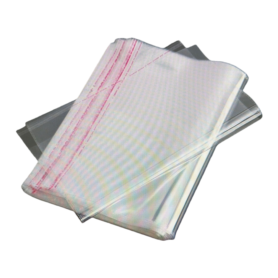 Transparente OPP bolso autoadhesivo espesado a prueba de humedad reutilizable sellado papelería oficina bolsa de almacenamiento Item Picture