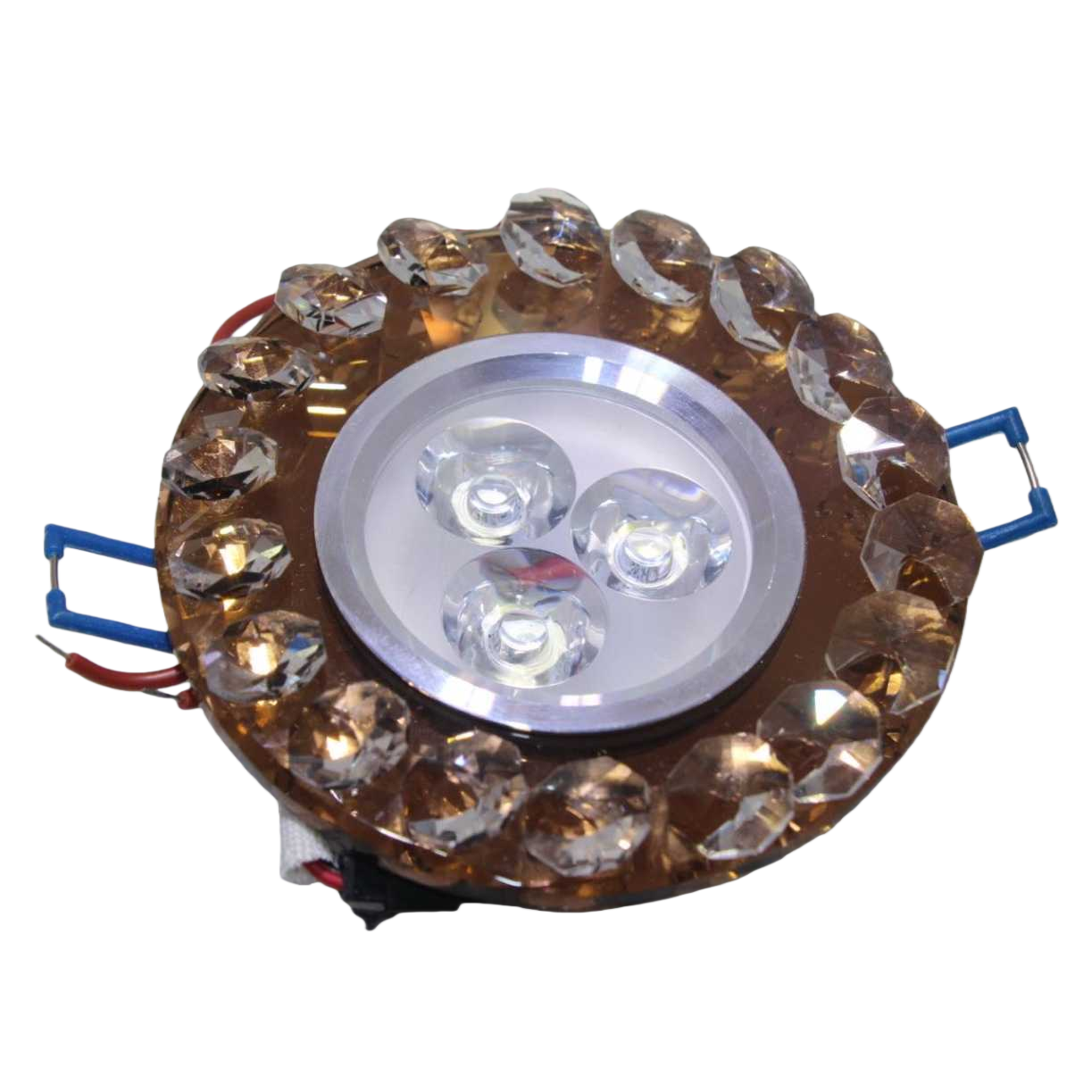 Crystal decorative LED spotlights for home atmosphere lighting fixtures are adjustable in Angle, energy-saving and eye-protecting Item Picture