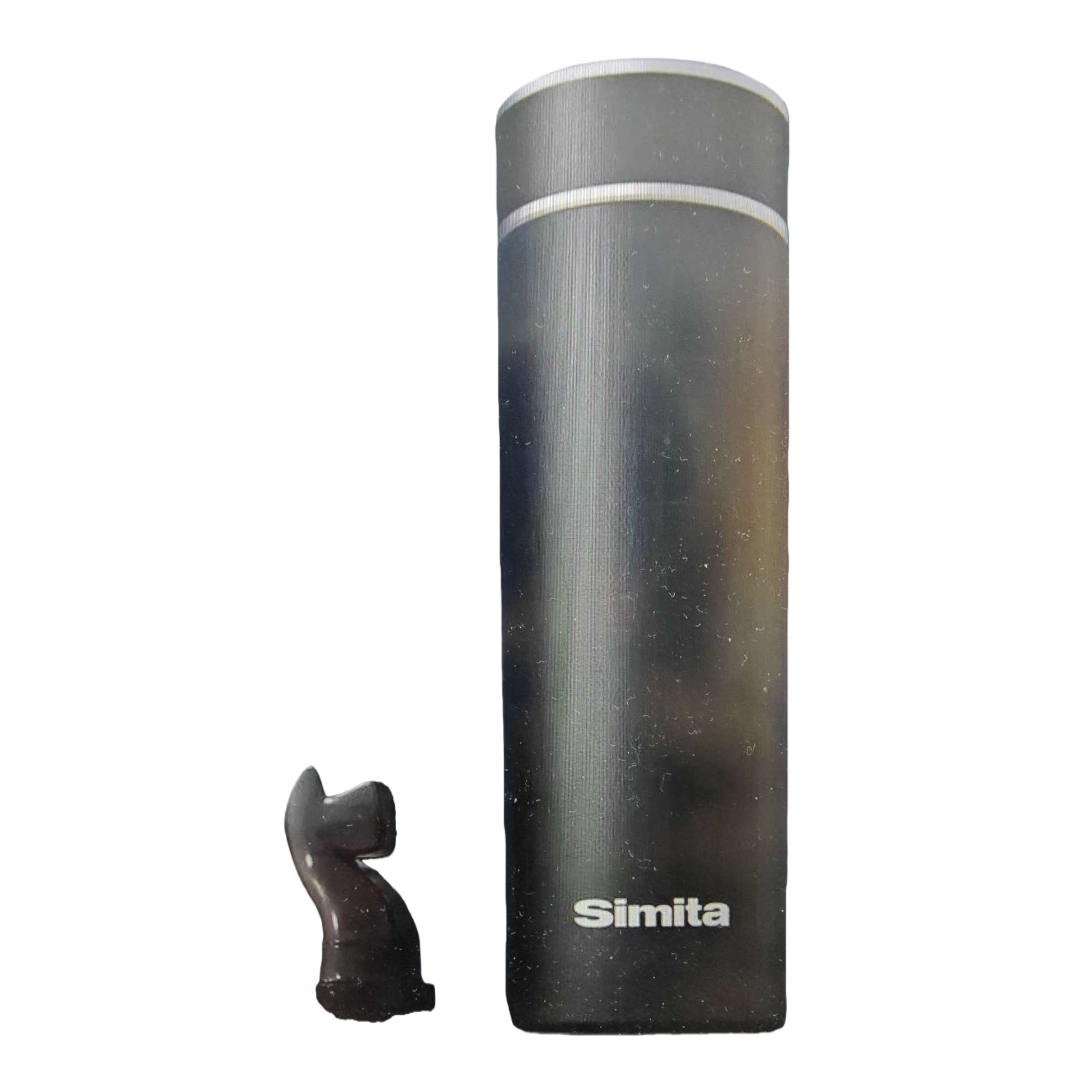 Black insulated cup, 304 stainless steel vacuum insulated portable large-capacity water cup Item Picture