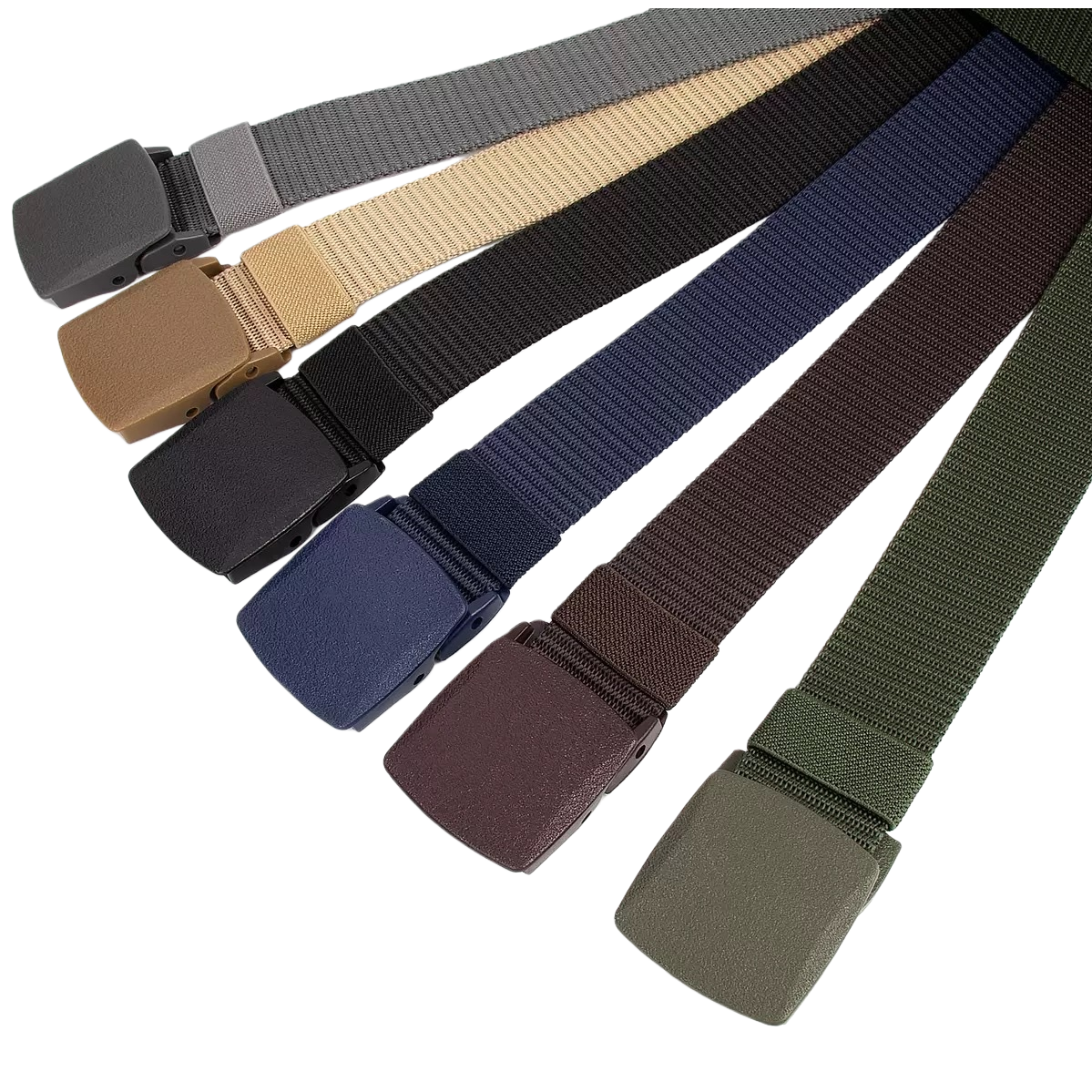 The multi-color fabric belt is a fashionable and versatile women's casual belt Item Picture