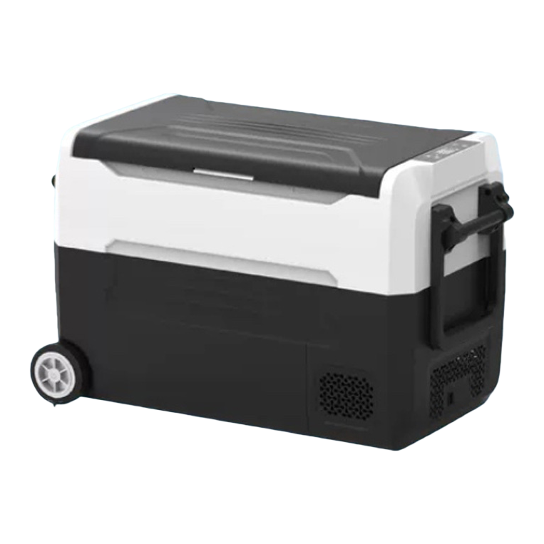 Refrigerador del coche refrigeración 12V 24V congelador de congelación rápida refrigerado para el coche universal EA35/45/55 Item Picture