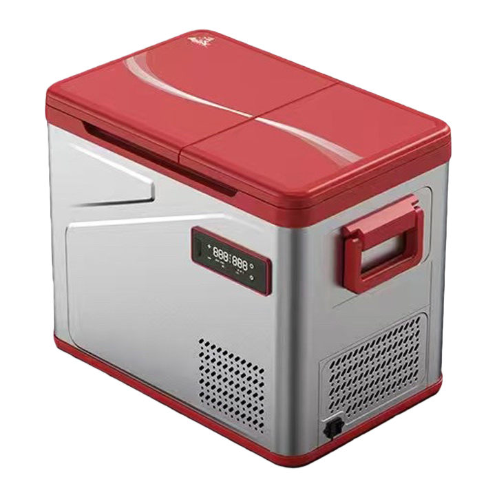 车载冰箱制冷12V 24V通用车用HS39/49/59冷藏速冻冰柜白底实物图