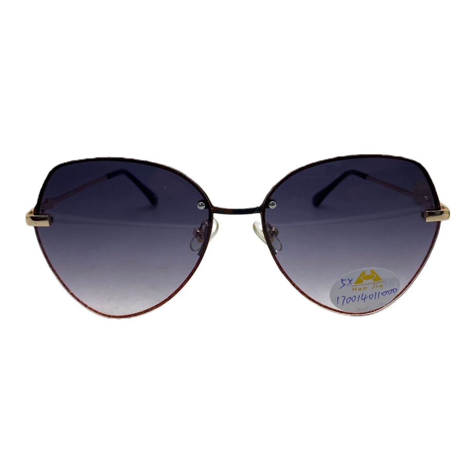 Brown gradient lens sunglasses, fashionable UV-resistant polarized sunglasses Item Picture