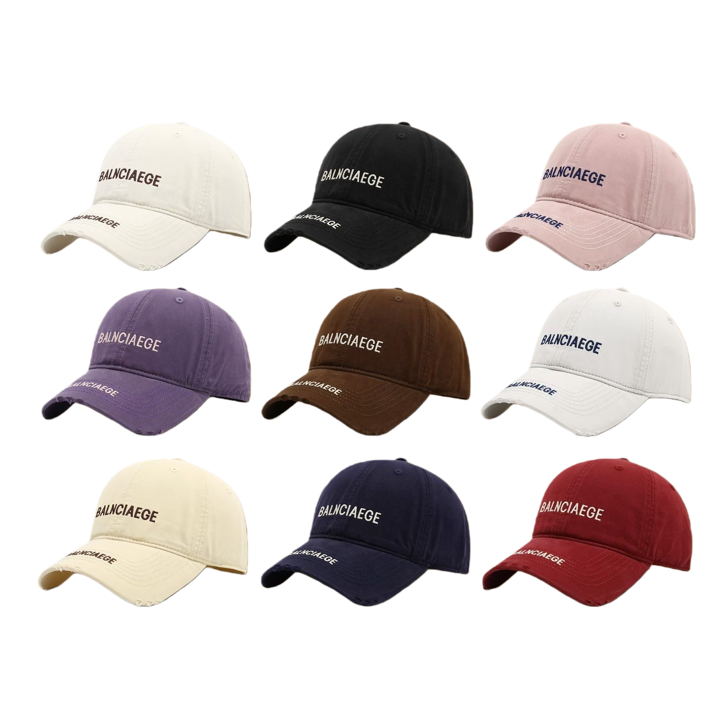 Embroidered baseball cap, cotton breathable, unisex sports and casual sun hat Item Picture