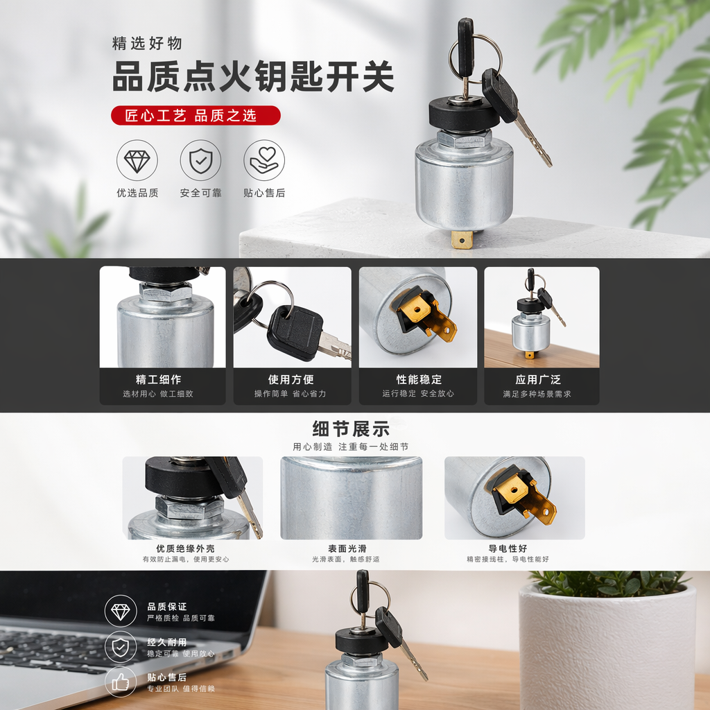厂家直销 点火开关 3547633M91详情1