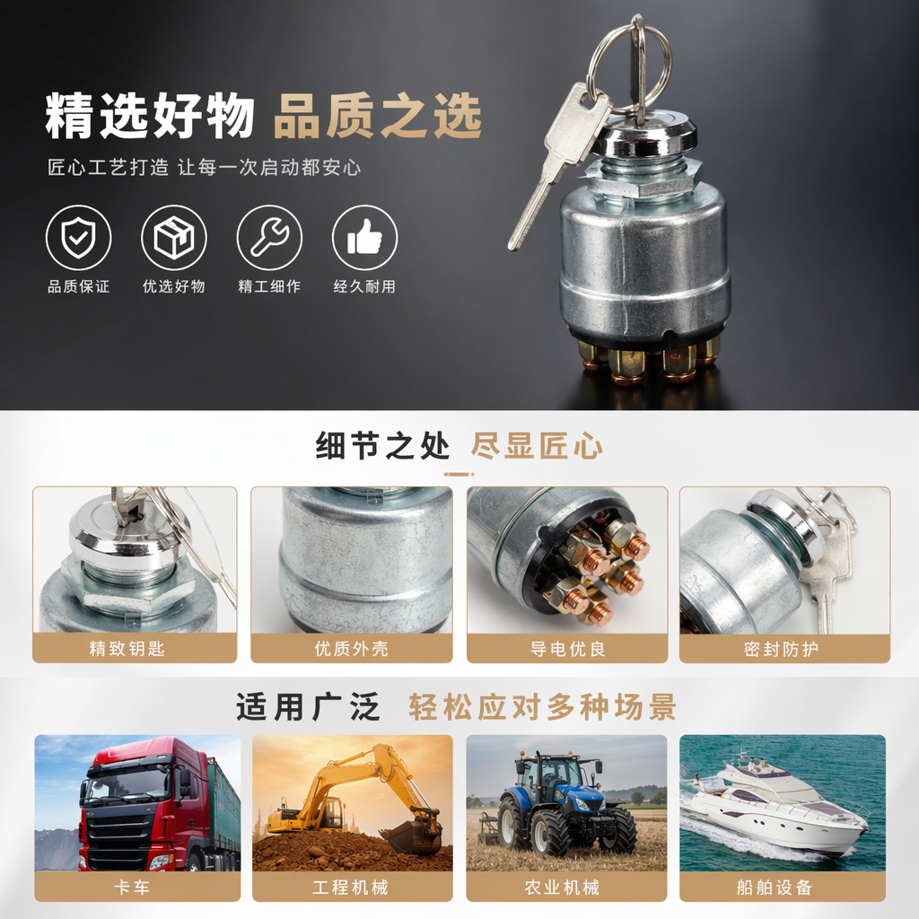 厂家直销 点火开关0342615001详情1