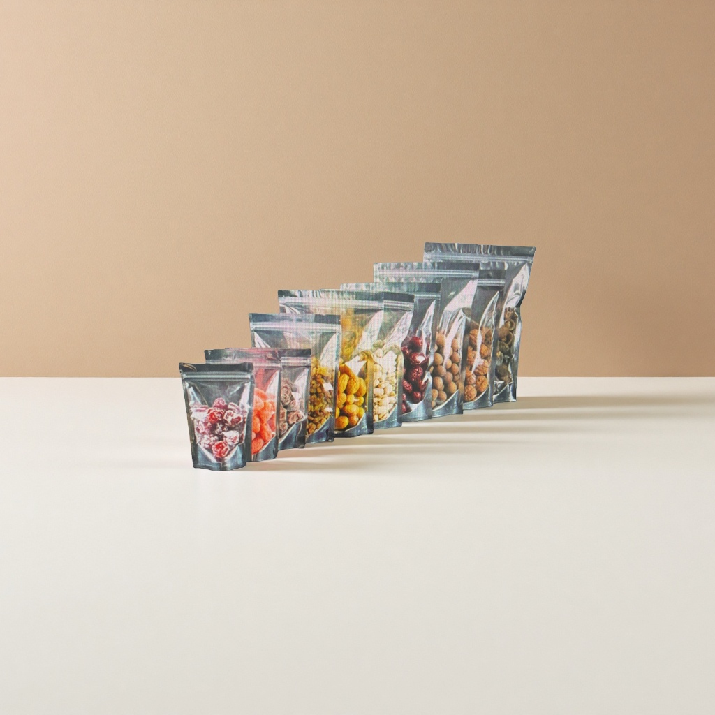 透明密封袋装干果 食品级保鲜防潮独立小包装