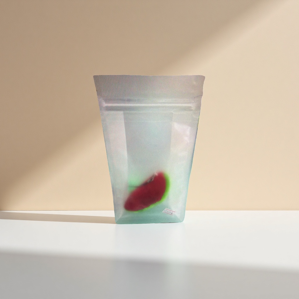 白色塑料袋+红色物体产品图