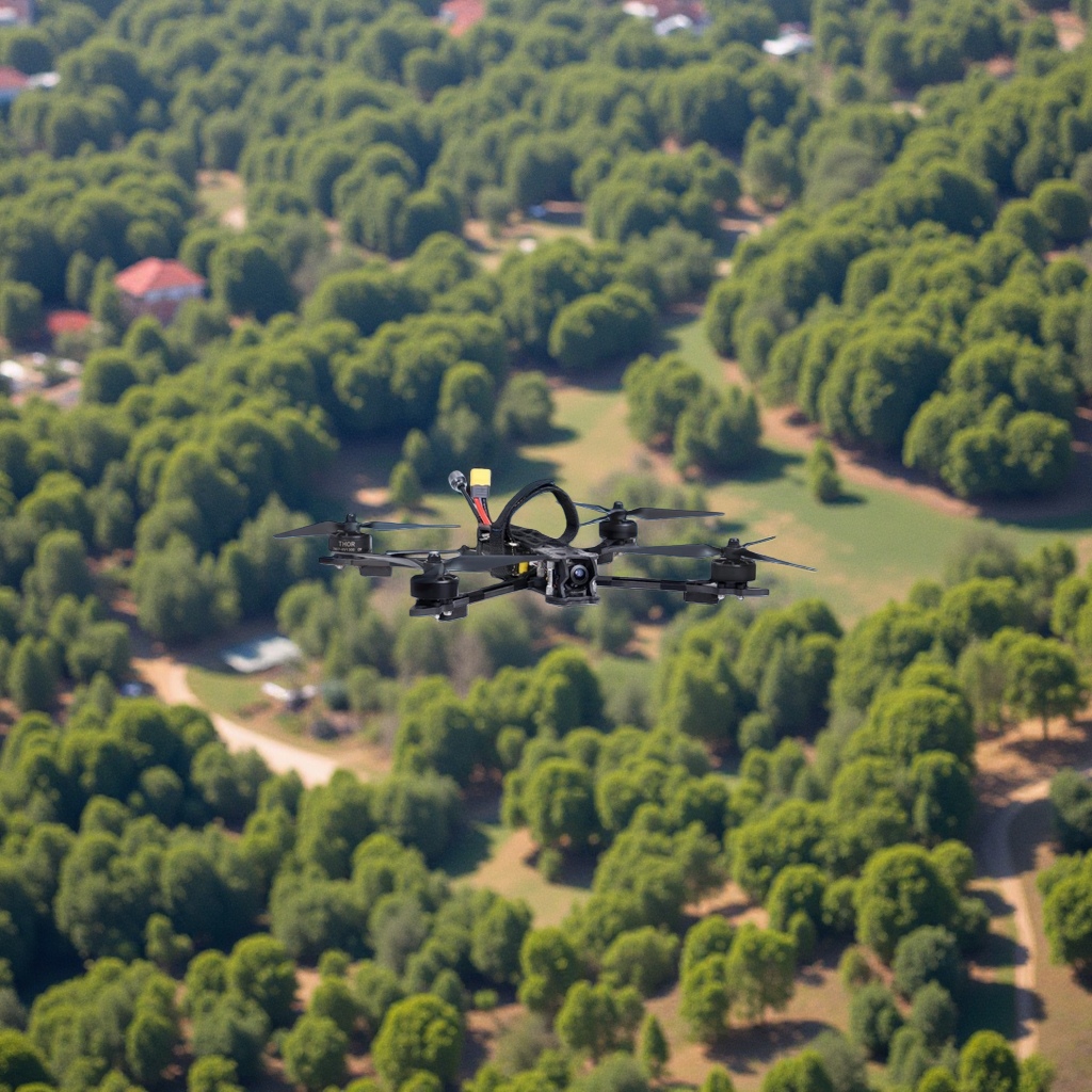 5寸竞速fpv pnp黑色无人机主体 专业航拍飞行器配件兼容多型号
