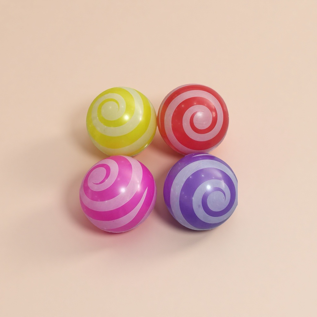 Colorful spiral-patterned spherical creative decorative items, fun handicrafts for home and office desktops Specification image