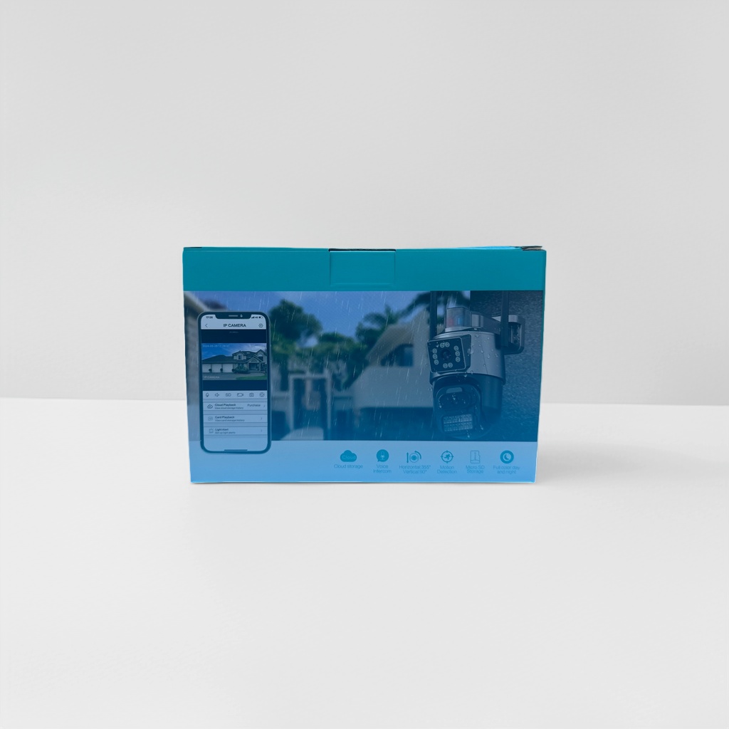 Blue-green packaging box, gift box, hand-held box, wedding box, festival gift box