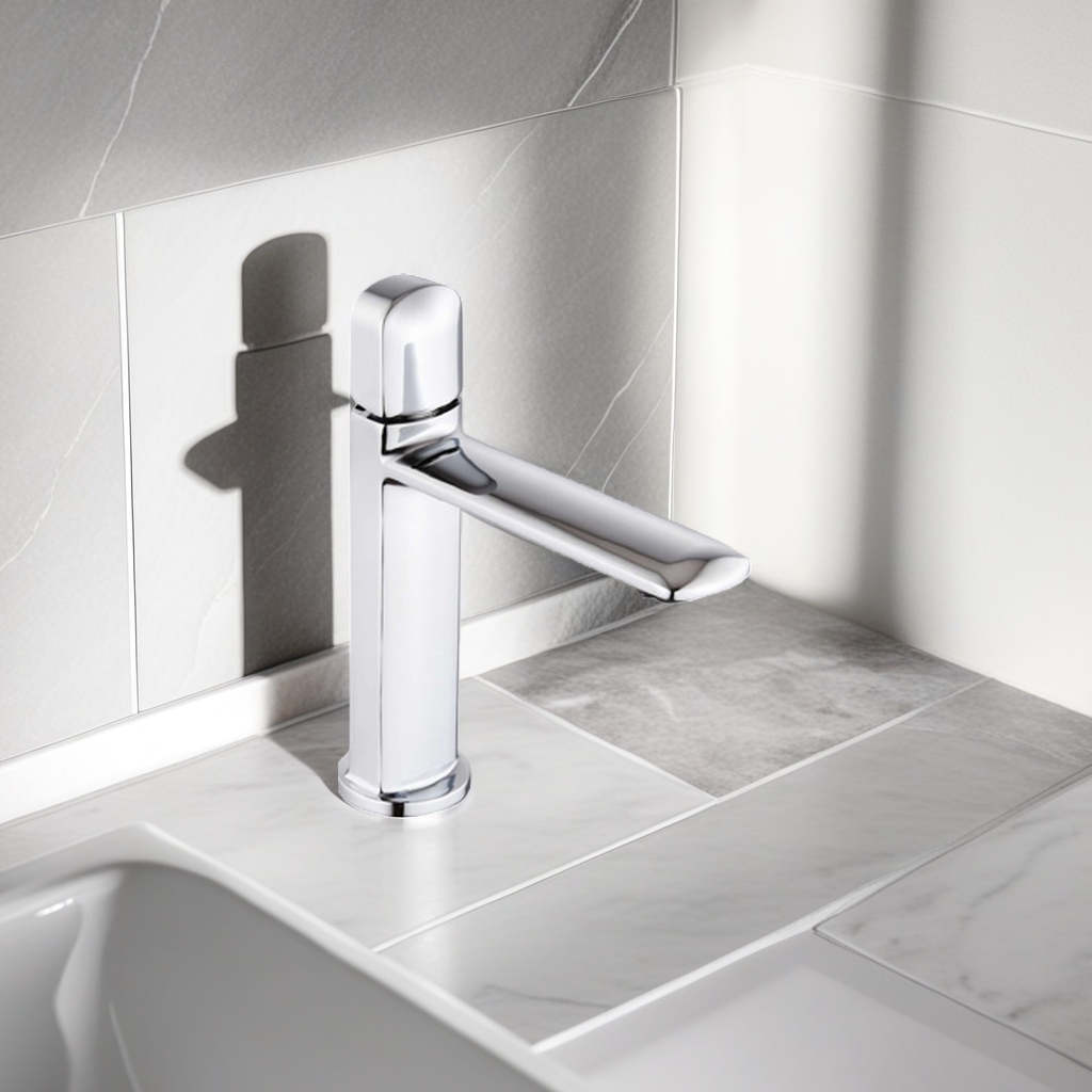 Electroplated colored faucet, zinc alloy thickened anti-rust washbasin faucet, suitable for both cold and hot water
