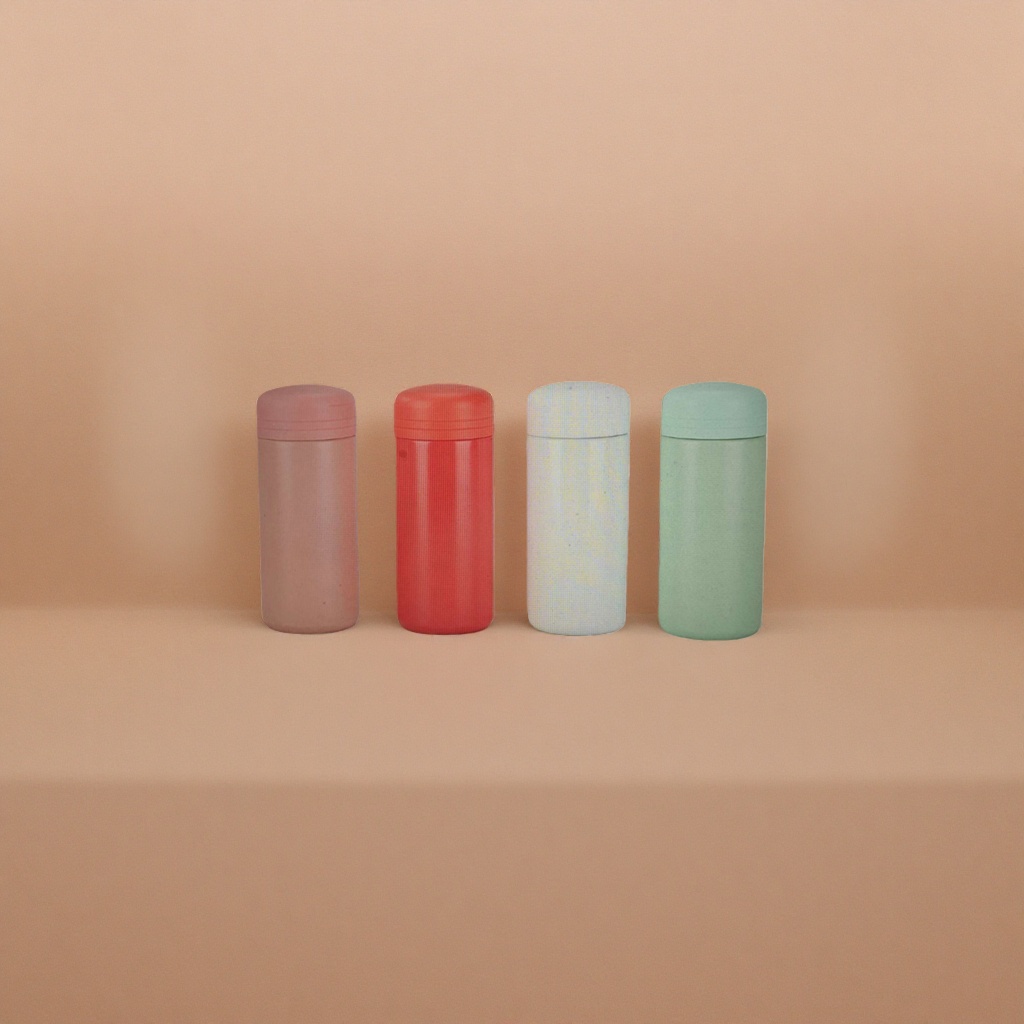 The four-color gradient design insulated cup with a large capacity of 500ml is portable for both office and home use Specification image