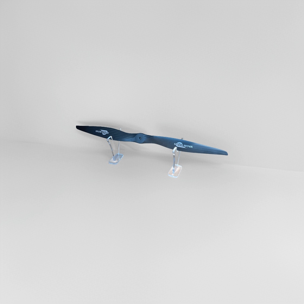 Black carbon fiber propeller drone accessories are highly strong and corrosion-resistant