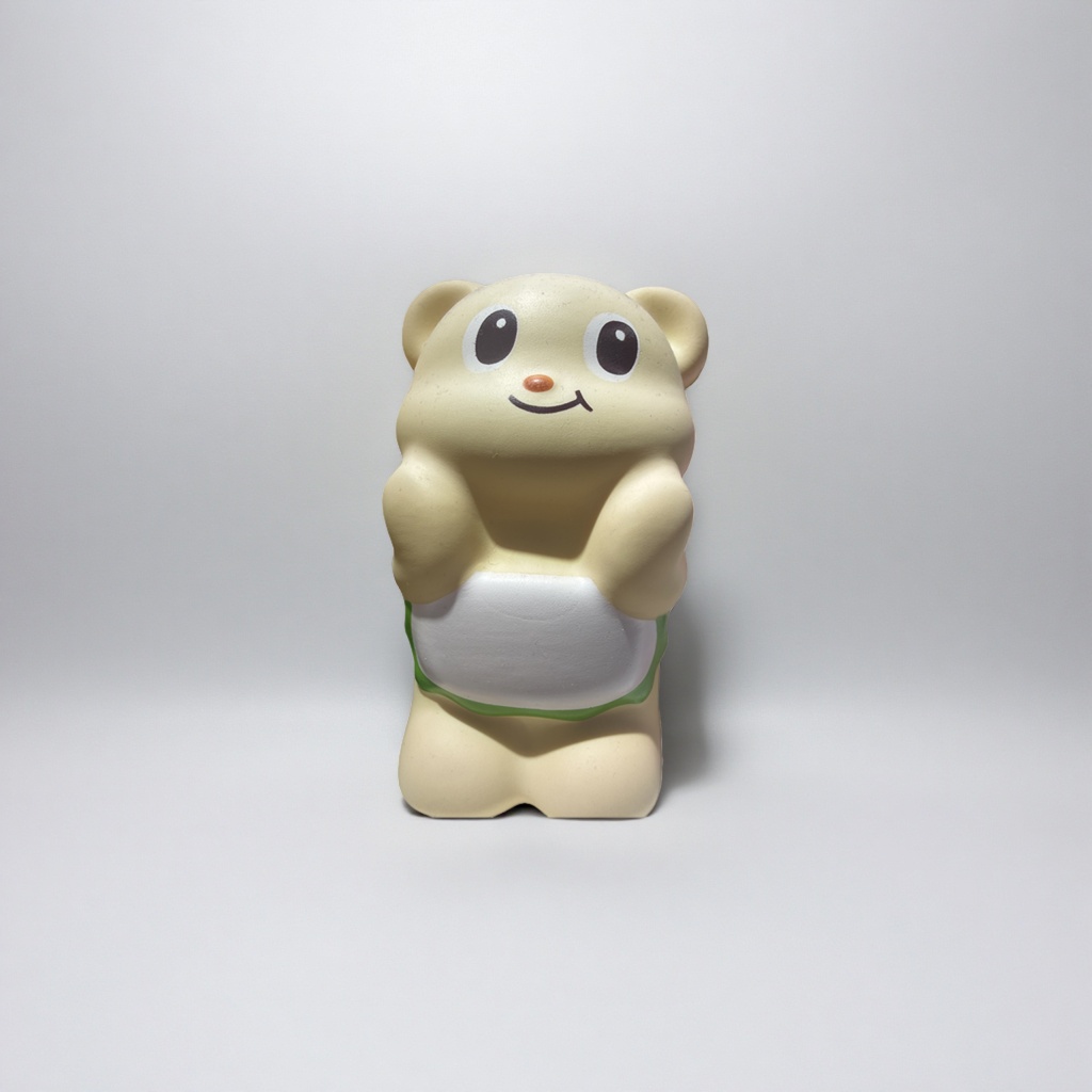 米色卡通熊玩偶产品图