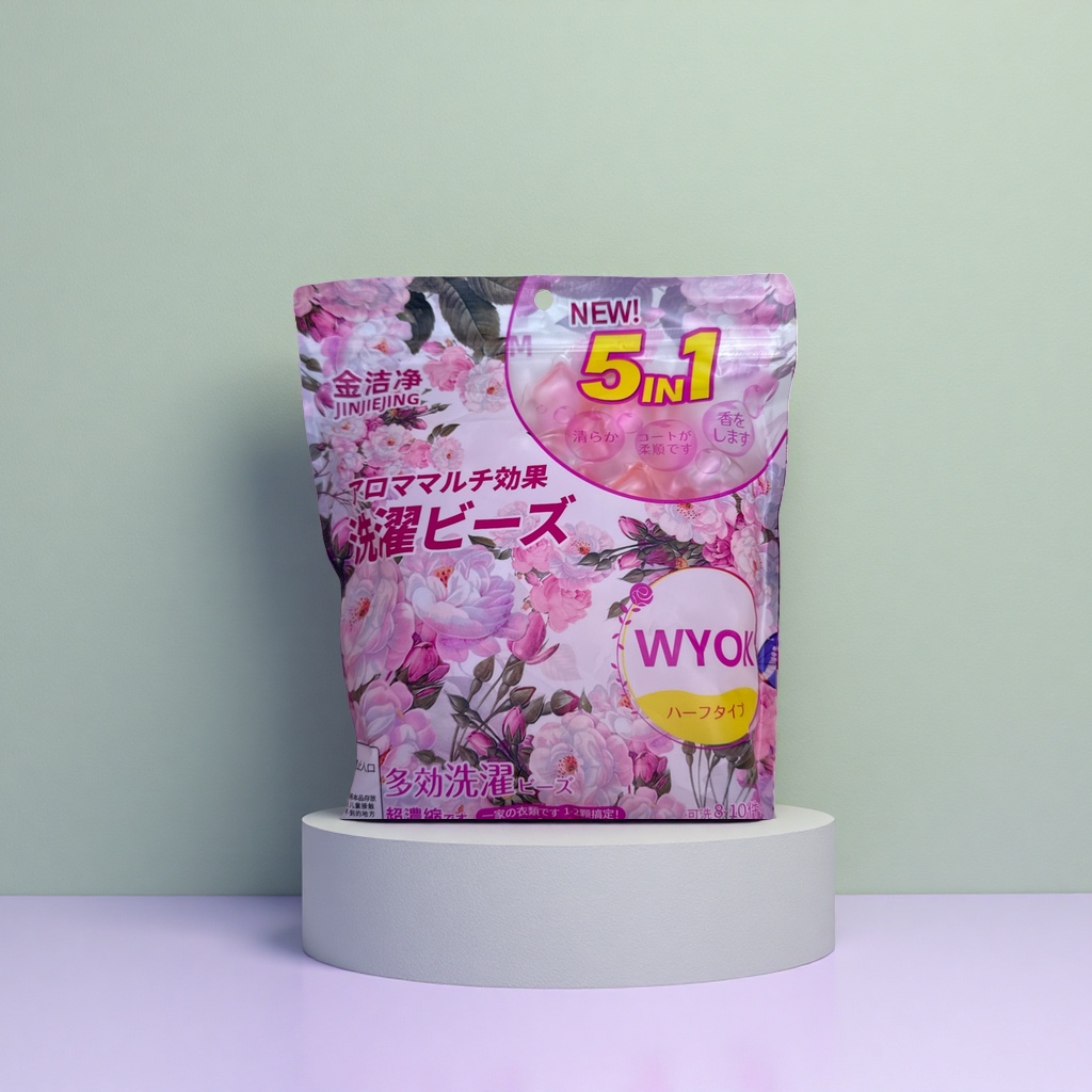 粉色花卉图案包装袋 手提礼品袋 防撕耐用环保纸袋图