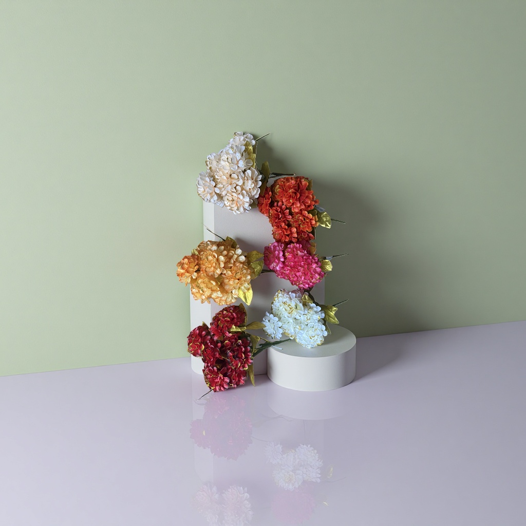Colorful artificial flower bouquets, decorative items for living rooms and bedrooms, wedding and birthday gifts, high-end realistic preserved flowers details Picture