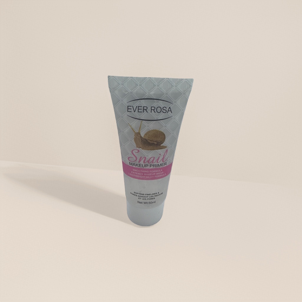 Ever Rosa蜗牛妆前乳白色管装 30ml 蜗牛图案粉色Snail MAKEUP PRIMER