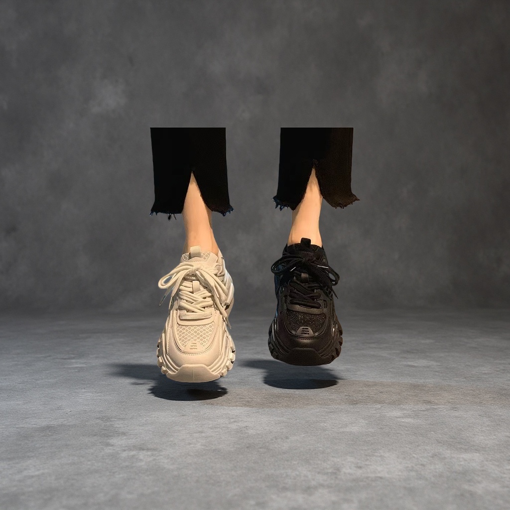 Women's casual ballet shoes, insole height-increasing sports single shoes, dance women's shoes Specification image