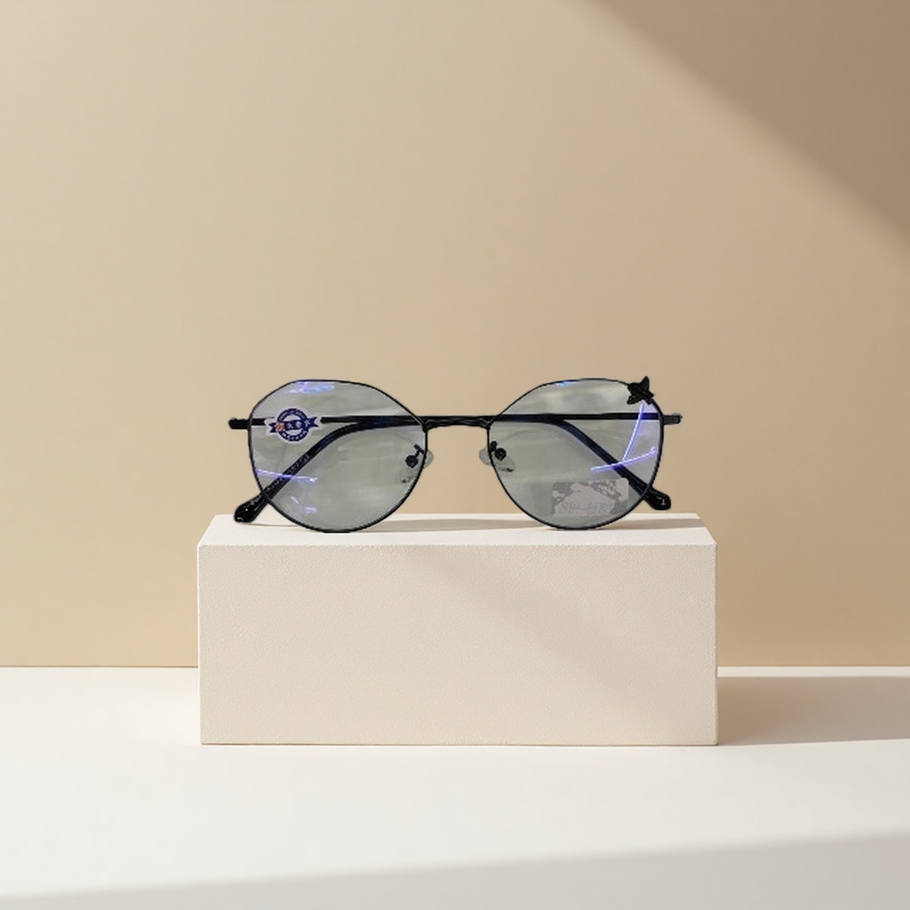 Gafas de marco negro moda luz anti-luz azul miopía marco Specification image